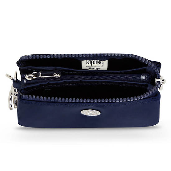 Kipling Creativity Small Classic Pouch Bags Cosmic Blue | AU 2106BE